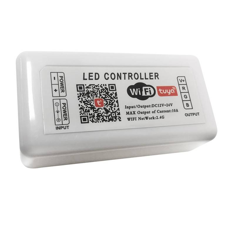 Comprar Controlador LED WIFI RGB 12 24V Con Mando Incluido