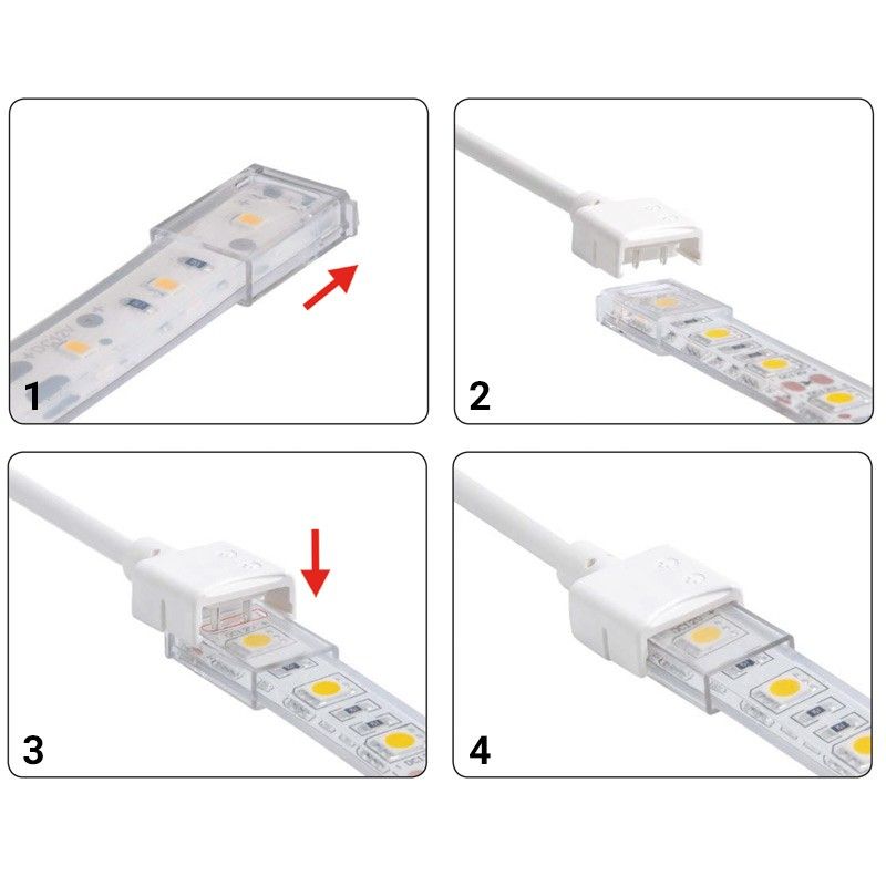 CONECTOR RÁPIDO TIRA CABLE 10MM CCT IP68 BLED