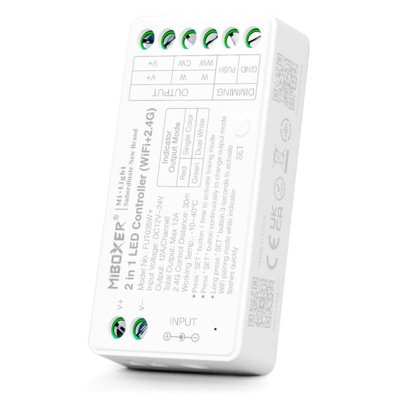 Controlador Tira Led En Monocolor Dual White V Dc G