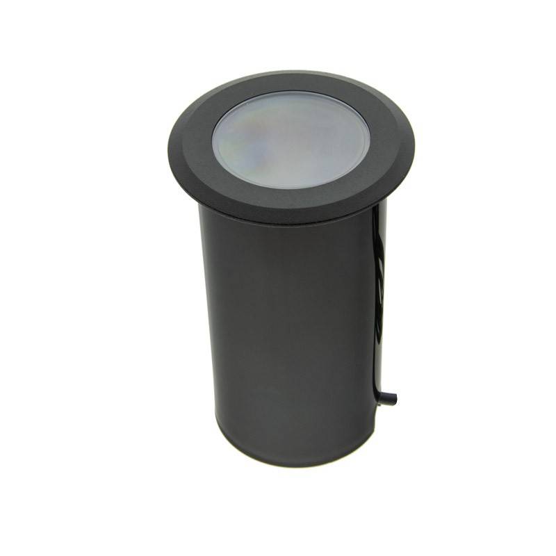 foco LED Exterior Empotrable de Suelo 10W 12V IP67 blanco cálido