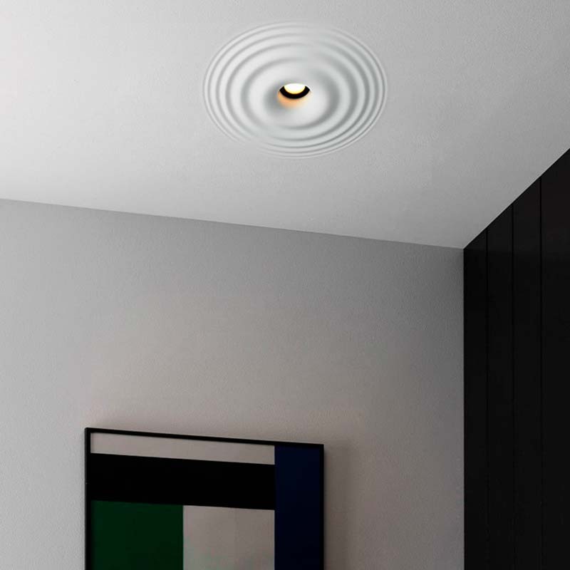 Plafoniera Da Incasso A Soffitto In Gesso Senza Trim Illuminazione