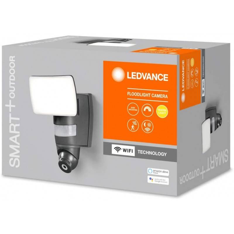 ledvance cámara smart wifi outd flood camera 830 dg