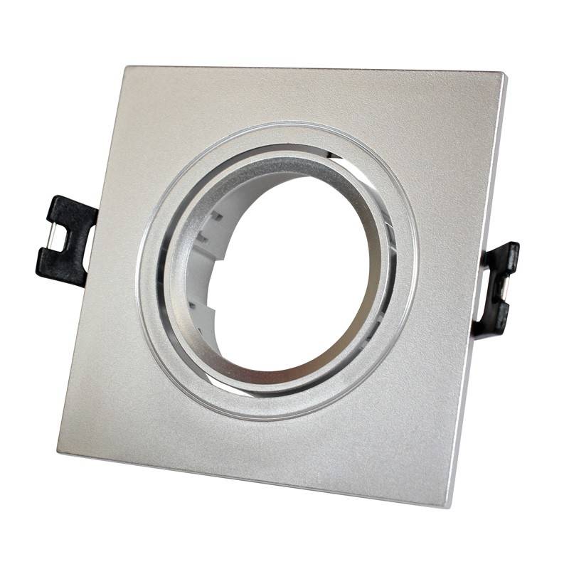 Downlight Aro Cuadrado Basculante Empotrable GU10 MR16 | B·LED