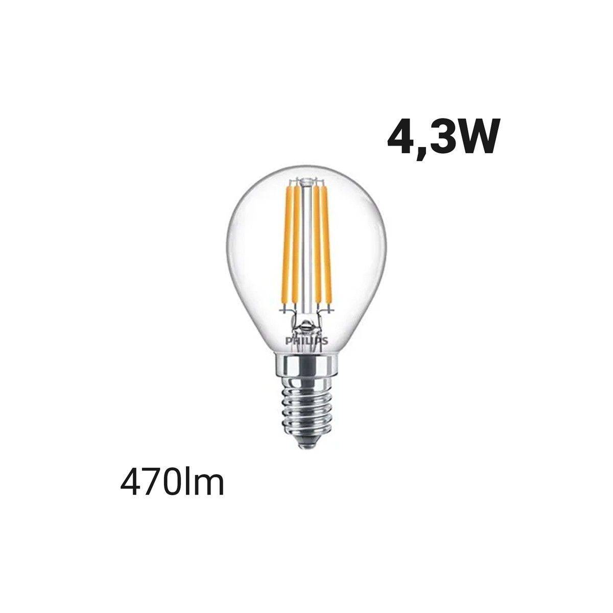 Comprar bombillas de filamento E14 G45 5W | Bombillas LED
