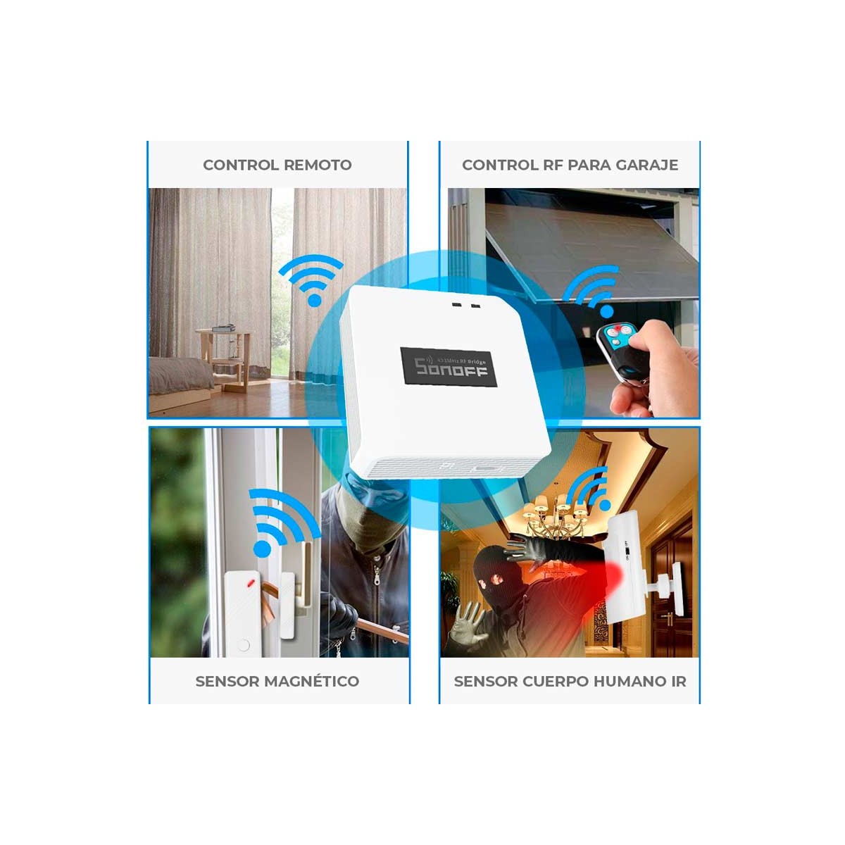 Sonoff RF Bridge R2 433MHz RF-WiFi Bridge