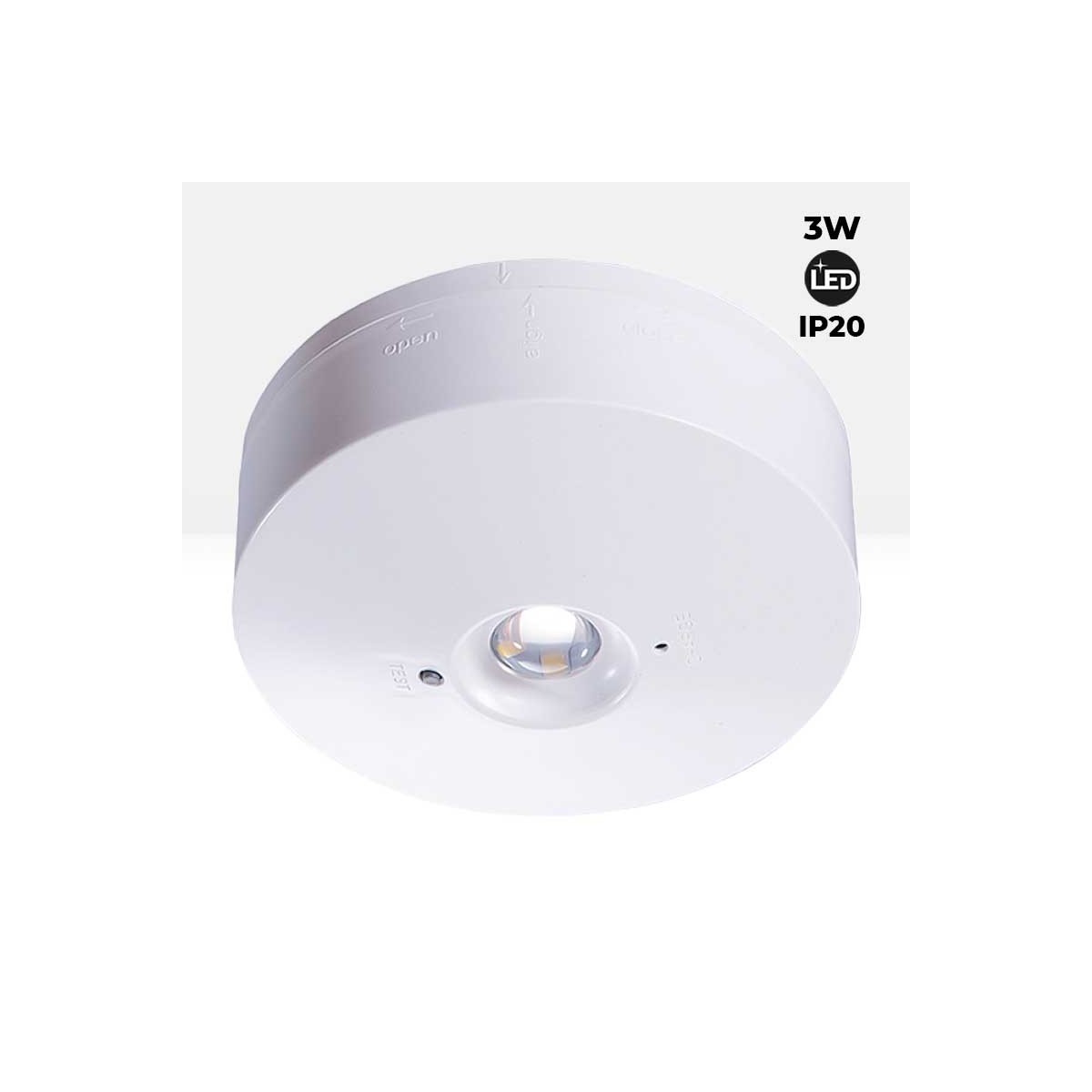 Linterna Frontal LED 3W 250lm IP42