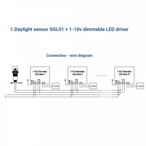 Sensor de Luz Fotoeléctrico / Crepuscular - efectoLED