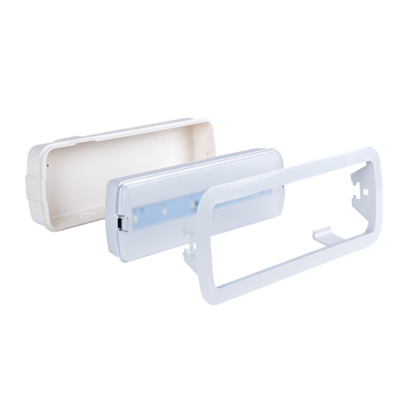 Luz de emergencia Exterior 2w DUAL IP65