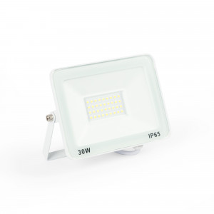 Proyector LED exterior 30W - 95lm/W - IP65 - Blanco