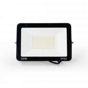 Proyector LED exterior 50W - 95lm/W - IP65 - Negro