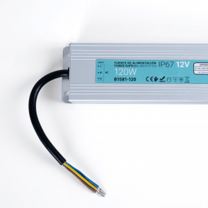 Fuente de alimentación estanca compacta 12V 120W IP67