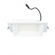 Downlight LED rectangular orientable CCT 60W - Blanco - 100° Driver LIFUD