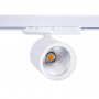 Proyector LED para carril trifásico 4000K - 40W - CRI 95 - Driver Philips Xitanium - Blanco