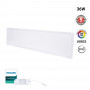 Panel LED empotrable Backlight 120x30cm 36W -135lm/W - UGR22 - Driver Philips - IP40