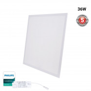 Panel LED empotrable Backlight 60x60cm - 36W - 3800lm - Driver Philips - UGR22 - IP40