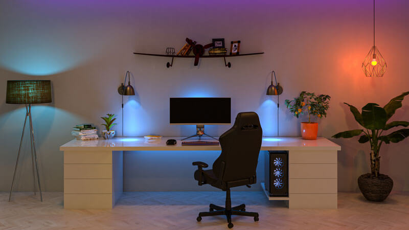 Cómo iluminar una habitación? lo mejor en luces LED para cuarto.