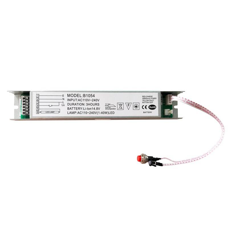 LED Leuchte zu Notleuchte Umrüst-Set - Max. 45W - LED Notlicht, Notbeleuchtung, umrüsten