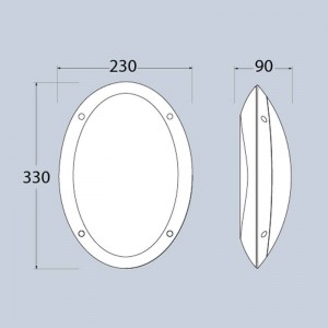 FUMAGALLI MADDI OPAL WANDLEUCHTE INNEN/AUSSEN MIT E27-FASSUNG