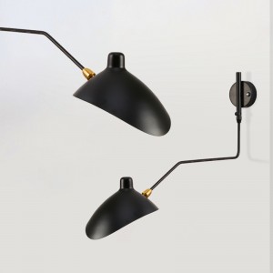 Design-Wandleuchte „Millan“ - Inspiration „Serge E27 Mouille“