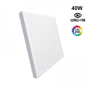 LED-Aufbaupanel Slim 60x60 cm - OSRAM Treiber - 40W - UGR18 - CRI90