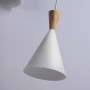 Minimalistische Skandi Hängelampe LIMA 3 x E27 - Tom Dixon BEAT TALL Inspiration Designerlampe