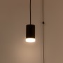 Designer-Pendelleuchte „Nebula“ mit Schalter und Stecker - 1 x 6W - Warmweißes & diffuses Licht