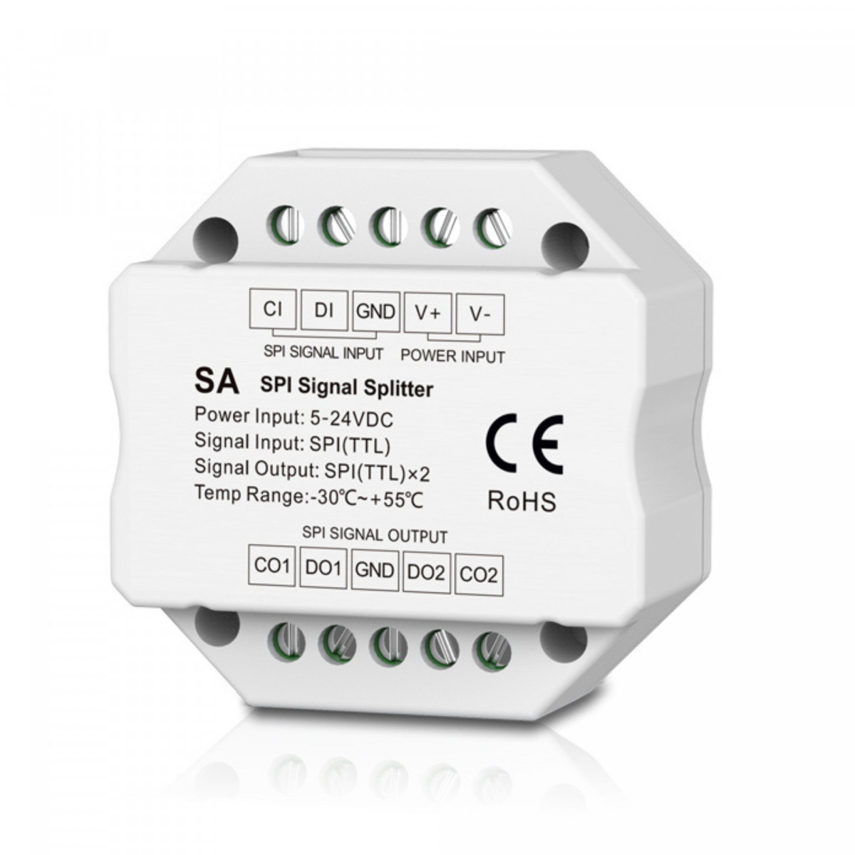 RGB/RGBW Splitter - SPI - 5-24VDC - LED Signalverteiler