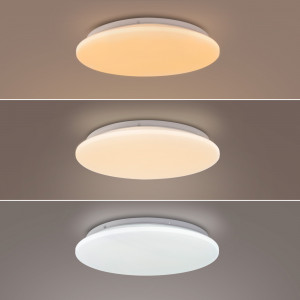 18W runde CCT LED-Anbauleuchte - Ø35 cm - 1470 lm - IP20 - CCT für Warmweiß. Neutralweiß und Kaltweiß