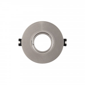 Schwenkbares Downlight - Einbauleuchte mit Einbaufedern - GU10 & MR16 Lampe - silber