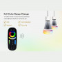 LED RGB + CCT - 4 Zonen Fernbedienung - Schwarz - FUT092B - Mi-Light - LED Lampen steuern, dimmen, regulieren