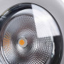 LED-Einbaustrahler speziell für Juweliergeschäfte - 44W - Philips Treiber - Ausschnitt Ø210 mm