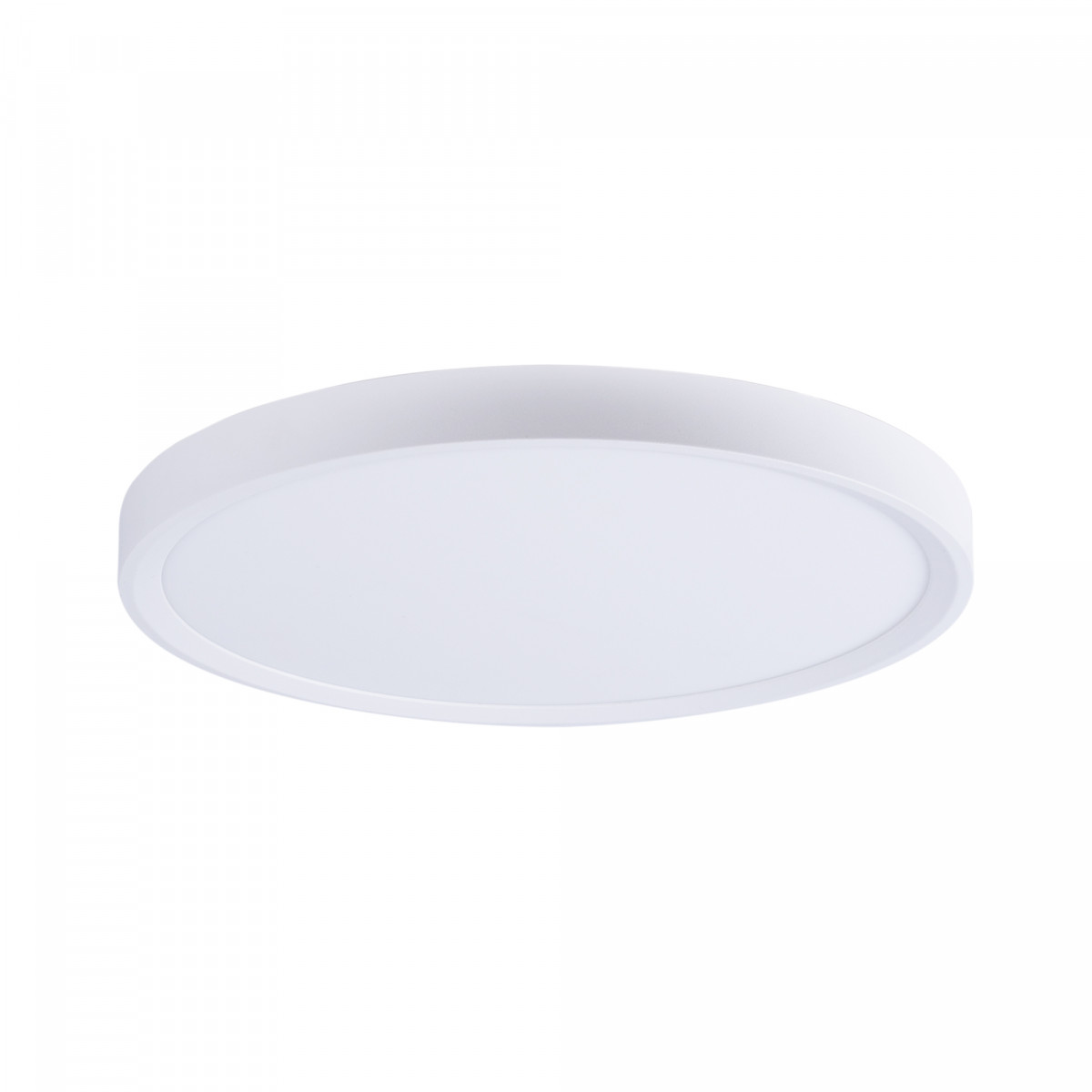 40W runde CCT LED Deckenleuchte - IP40 - schlicht, modern, Wohnraum, Deckenlampe, alle Farbtemperaturen, Opal Diffusor