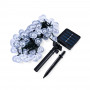 Solar Lichterkette Außen FAIRY LIGHT - IP44 - 11 Meter - Outdoor Solarleuchte, LED Lichter, mit Solarmodul, Batterie