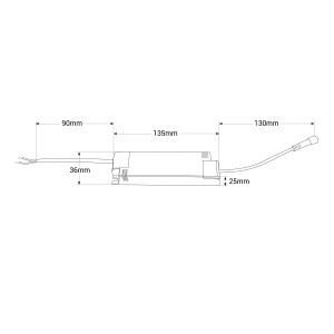 LED Deckeneinbauspot Downlight 20W - UGR18 - CRI90 - OSRAM LED - Weiß - led treiber abmessungen