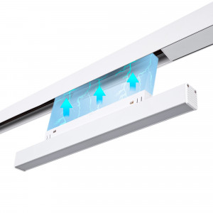 Opale Schienenleuchte für Magnetschienen RGB + CCT - 12W - Mi Light - Weiß - magnetisches schienensystem