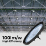 LED UFO Hallenstrahler 100W 100lm/W IP65 hohe lichtausbeute