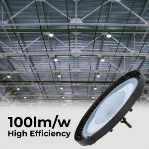 LED UFO Hallenstrahler 100W 100lm/W IP65 hohe lichtausbeute