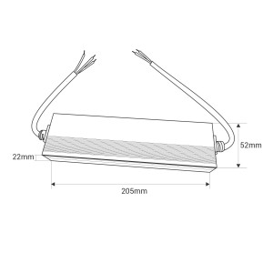 LED Netzteil wasserdicht 100W 24V 4.2A IP67 led trafo