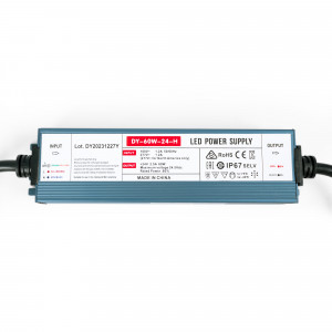 LED Netzteil wasserdicht 60W 24V 2.5A IP67 led streifen versorgen