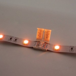 Anschluss für LED-Streifen 12V RGB direkt ohne Kabel : B-LED