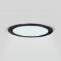 LED Einbaustrahler ultra slim 18W CCT 208mm Einbauöffnung schwarz