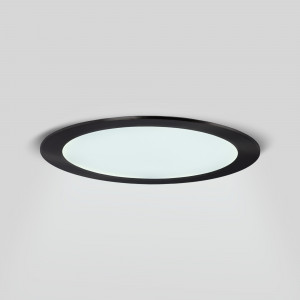 LED Einbaustrahler ultra slim 18W CCT 208mm Einbauöffnung schwarz