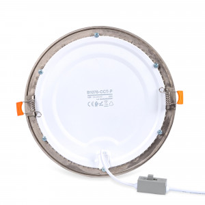 LED Einbaustrahler ultra slim 18W CCT 208mm Einbauöffnung led einbauleuchten