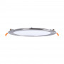 LED Einbaustrahler ultra slim 18W CCT 208mm Einbauöffnung metall