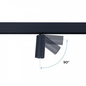 led strahler für magnetic track paulmann schienensystem 48V 10W schwenkbar