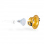 Einbaustrahler Set Ø86mm (gold) + GU10 5,4W led einbauring + spot