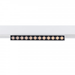 Verstellbarer linearer Strahler für Magnetschiene 48V- 12W - 4000K - OSRAM Chip - UGR18 - Weiß