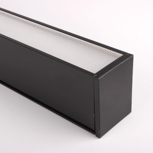 Seitenabdeckung für LED-Langfeldleuchten B9010 / B9020 / B9030 / B9040 | schwarz