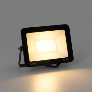 LED Außenstrahler - 30W - 95lm/W - IP65 - Schwarz | led strahler für außen