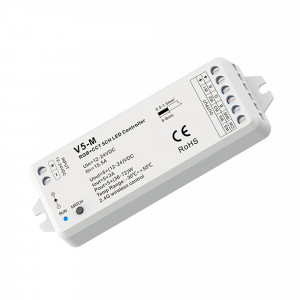 RGB + CCT controller - 12-24V DC - 5 Kanäle - 3A/Kanal - RF 2.4GHz - Skydance